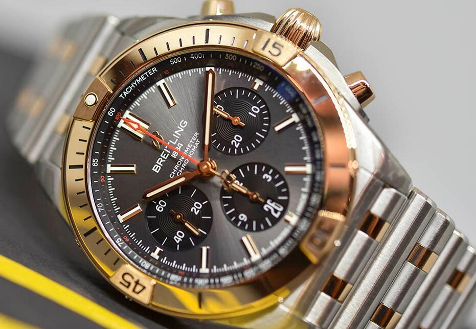 AAA replica watches are prominent for the chronograph function.