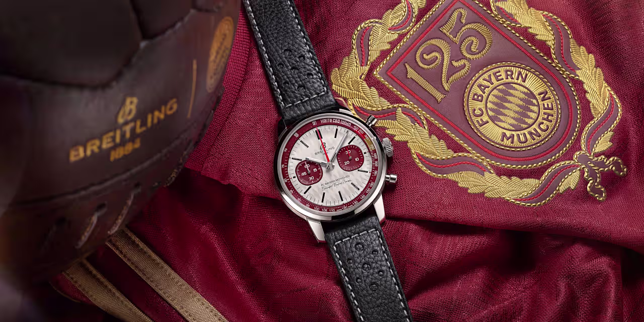 FC Bayern And AAA Quality Replica Breitling With Anniversary Watches To Mark Club’s 125-Year Existence